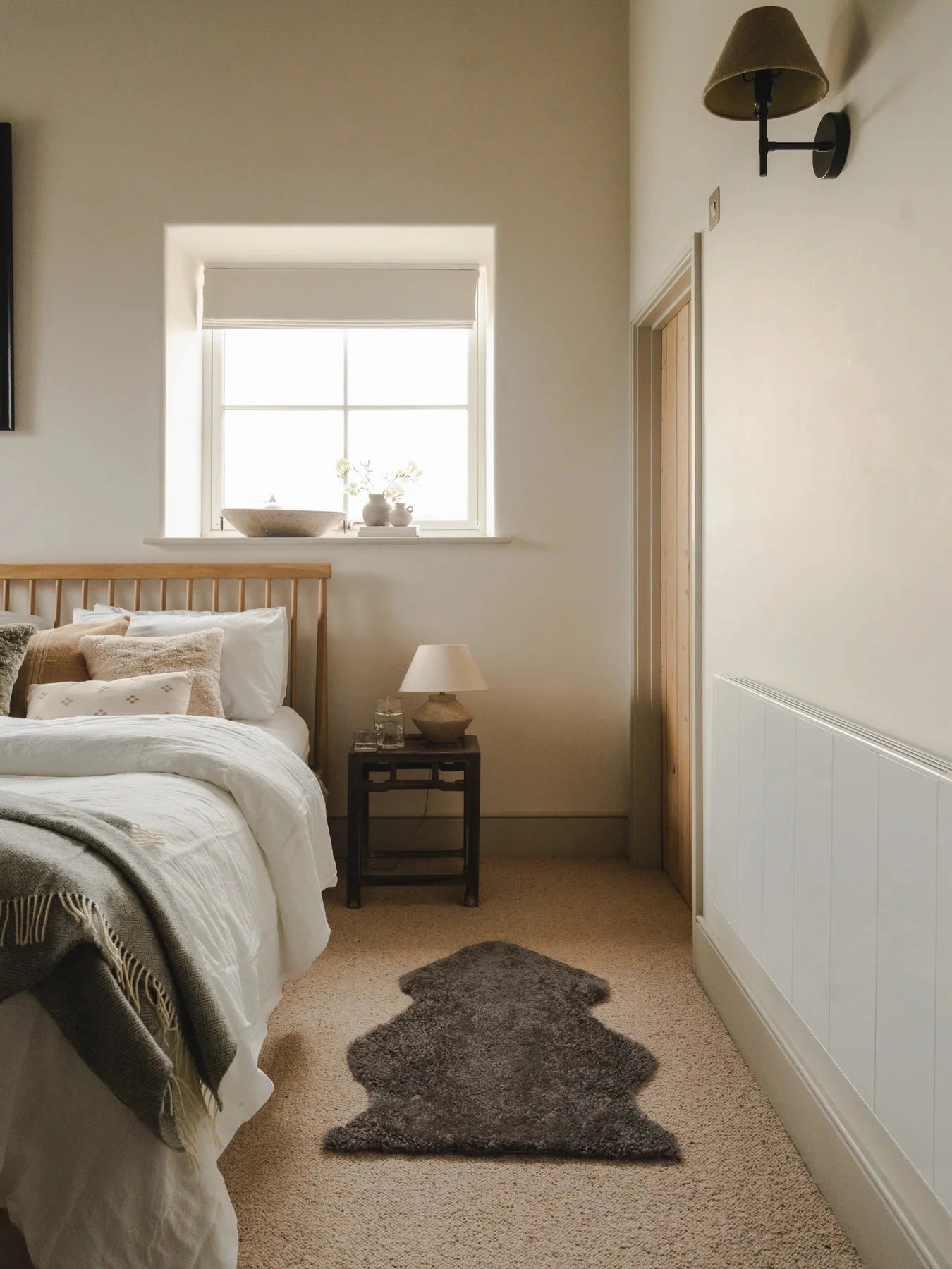 Homio Decor Genuine Sheepskin Rug