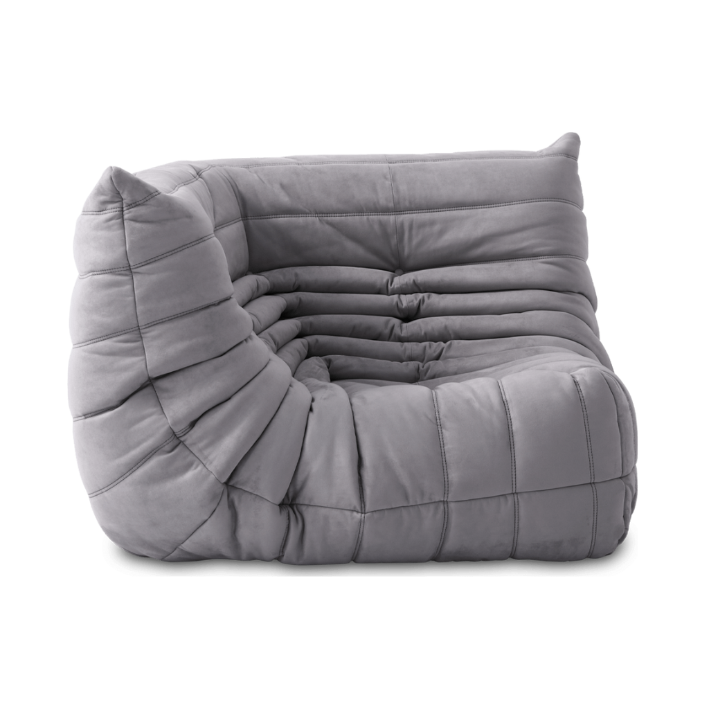 Homio Decor Gray / Corner Module Togo Sofa (Alcantara)
