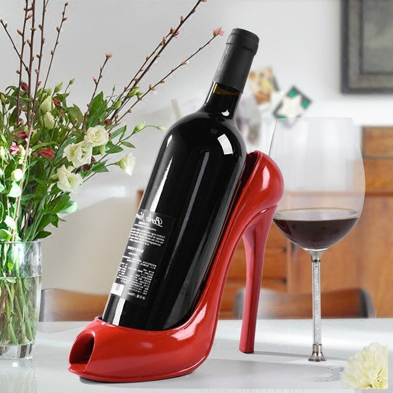 Homio Decor High Heel Wine Bottle Holder