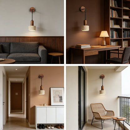 Homio Decor Kai Travertine Pendant