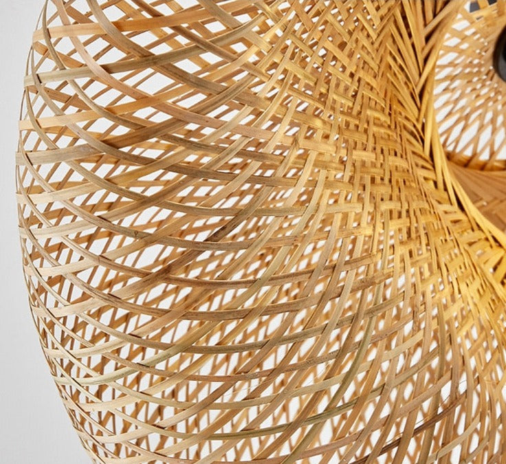 Homio Decor Lighting Bamboo Weaving Pendant Lamp