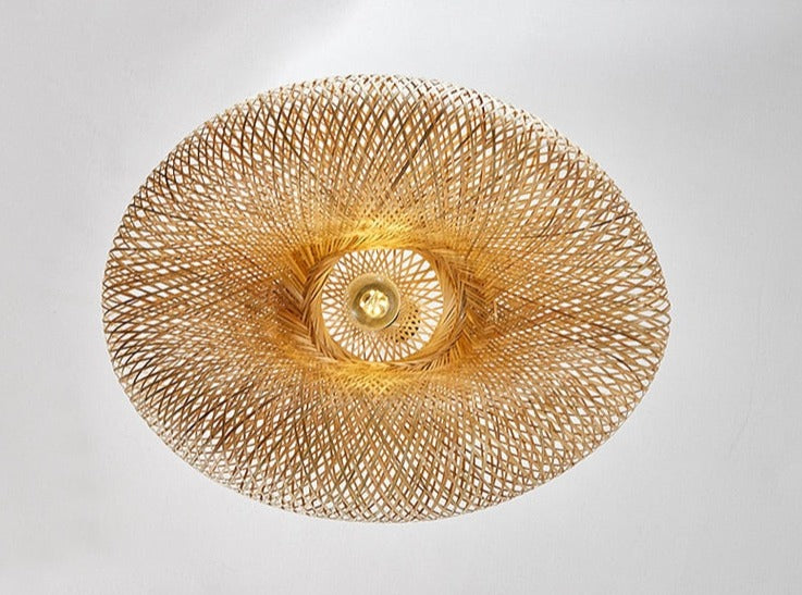 Homio Decor Lighting Bamboo Weaving Pendant Lamp