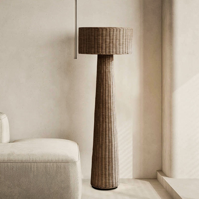 Homio Decor Lighting Contemporary Bamboo Floor Lamp