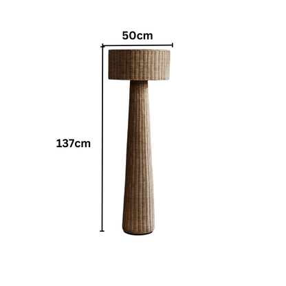 Homio Decor Lighting Contemporary Bamboo Floor Lamp