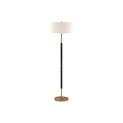Homio Decor Lighting Gold Matte Black Brass Floor Lamp