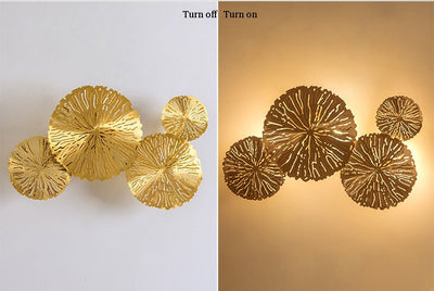 Homio Decor Lighting Lotus Leaf Wall Lamp