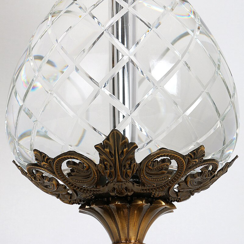 Homio Decor Lighting Luxury Crystal Table Lamp
