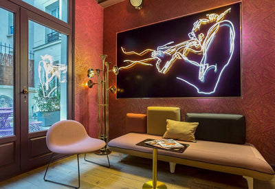 Homio Decor Lighting Luxury Trumpet Floor Lamp