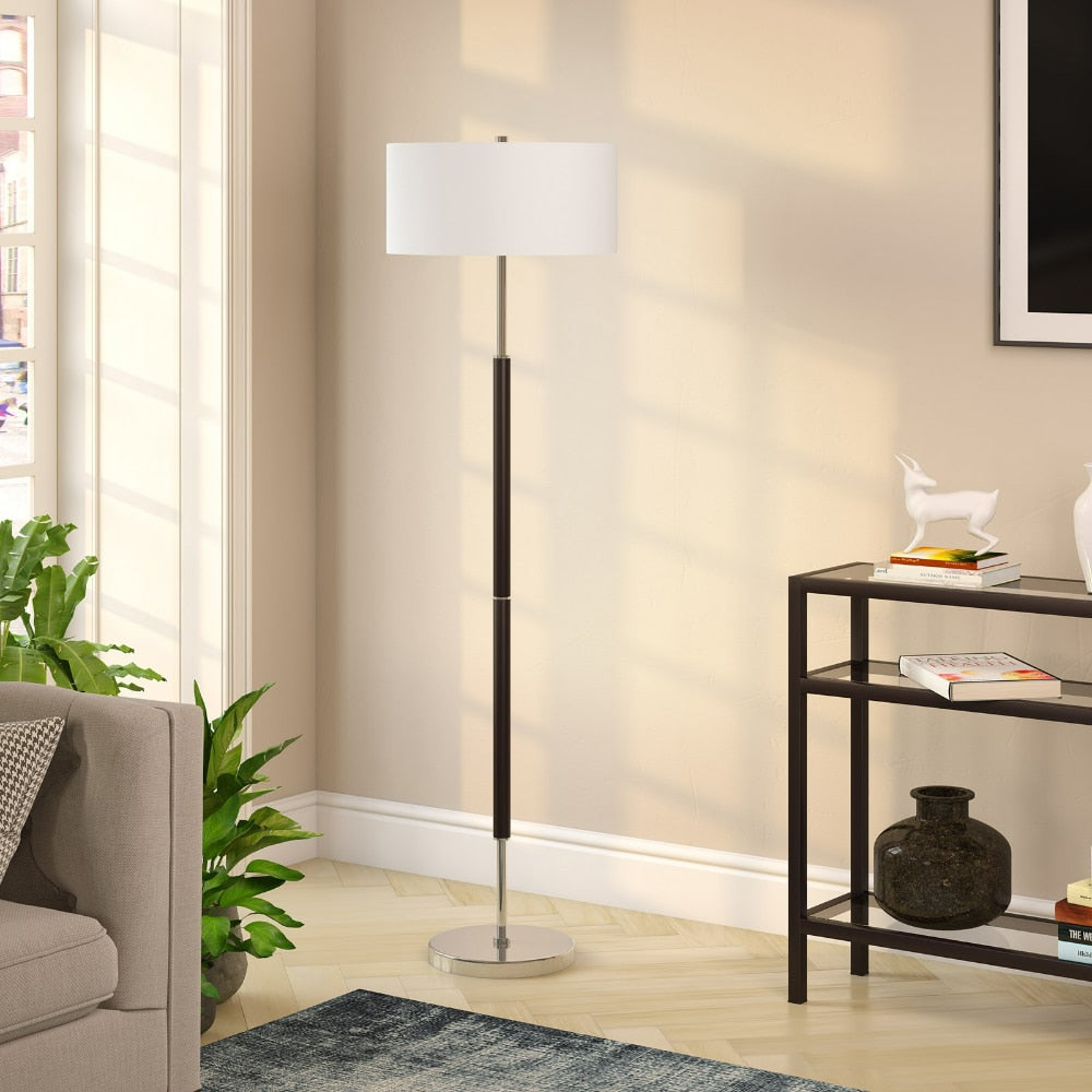 Homio Decor Lighting Matte Black Brass Floor Lamp