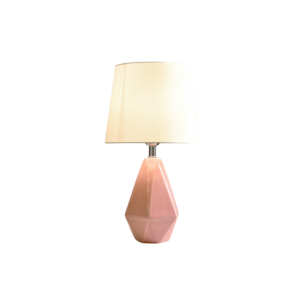 Homio Decor Lighting Pink / Model 2 / EU Plug Diamond Green Ceramic Table Lamp