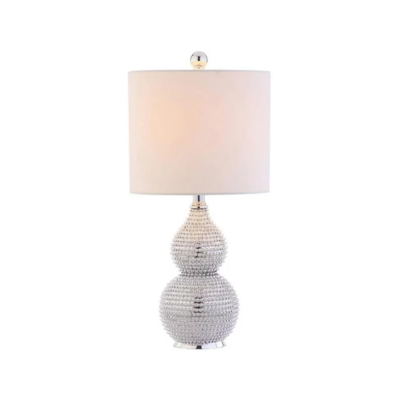 Homio Decor Lighting Silver Disco Table Lamp