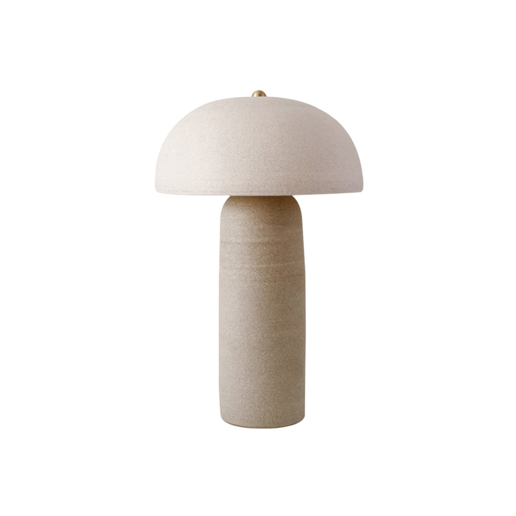 Homio Decor Lighting Style 1 (33 cm) / Warm Light Large Wabi-Sabi Table Lamp
