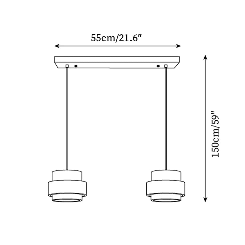 Homio Decor Lighting Terranova Pendant Lamp