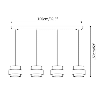 Homio Decor Lighting Terranova Pendant Lamp