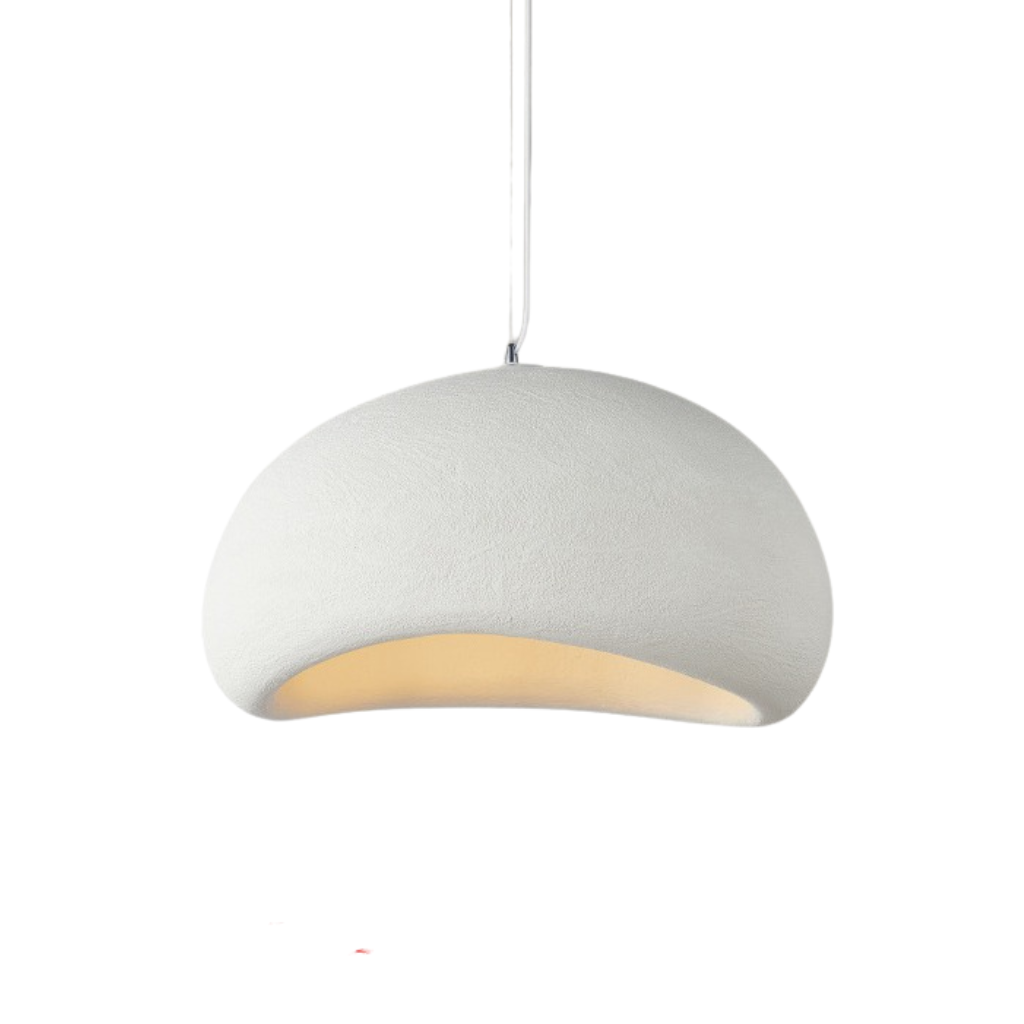 Homio Decor Lighting White / Model B / 30 cm Wabi-Sabi Seiling Pendant Lamp