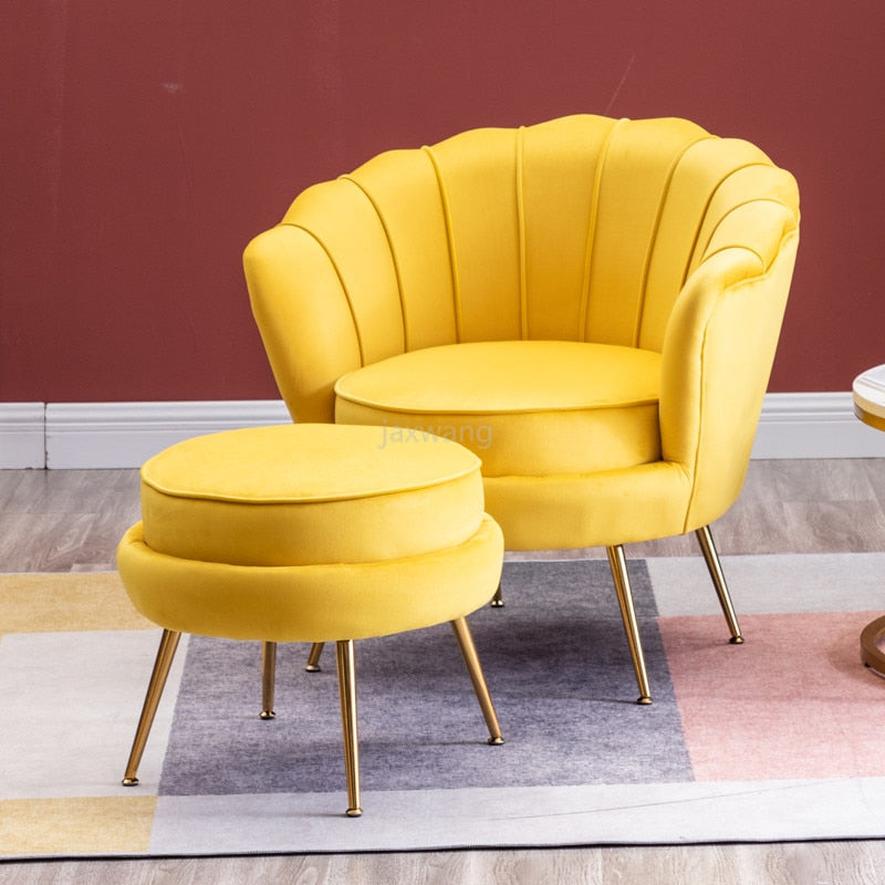 Homio Decor Living Room American Shell Leisure Chair