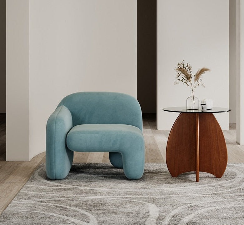 Homio Decor Living Room Blue Japandi Designer Lounge Sofa