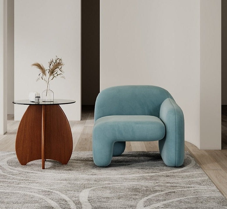 Homio Decor Living Room Blue / Left Armrest Japandi Designer Lounge Sofa