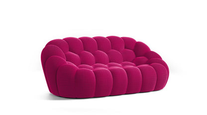 Homio Decor Living Room Bubble Loveseat Sofa