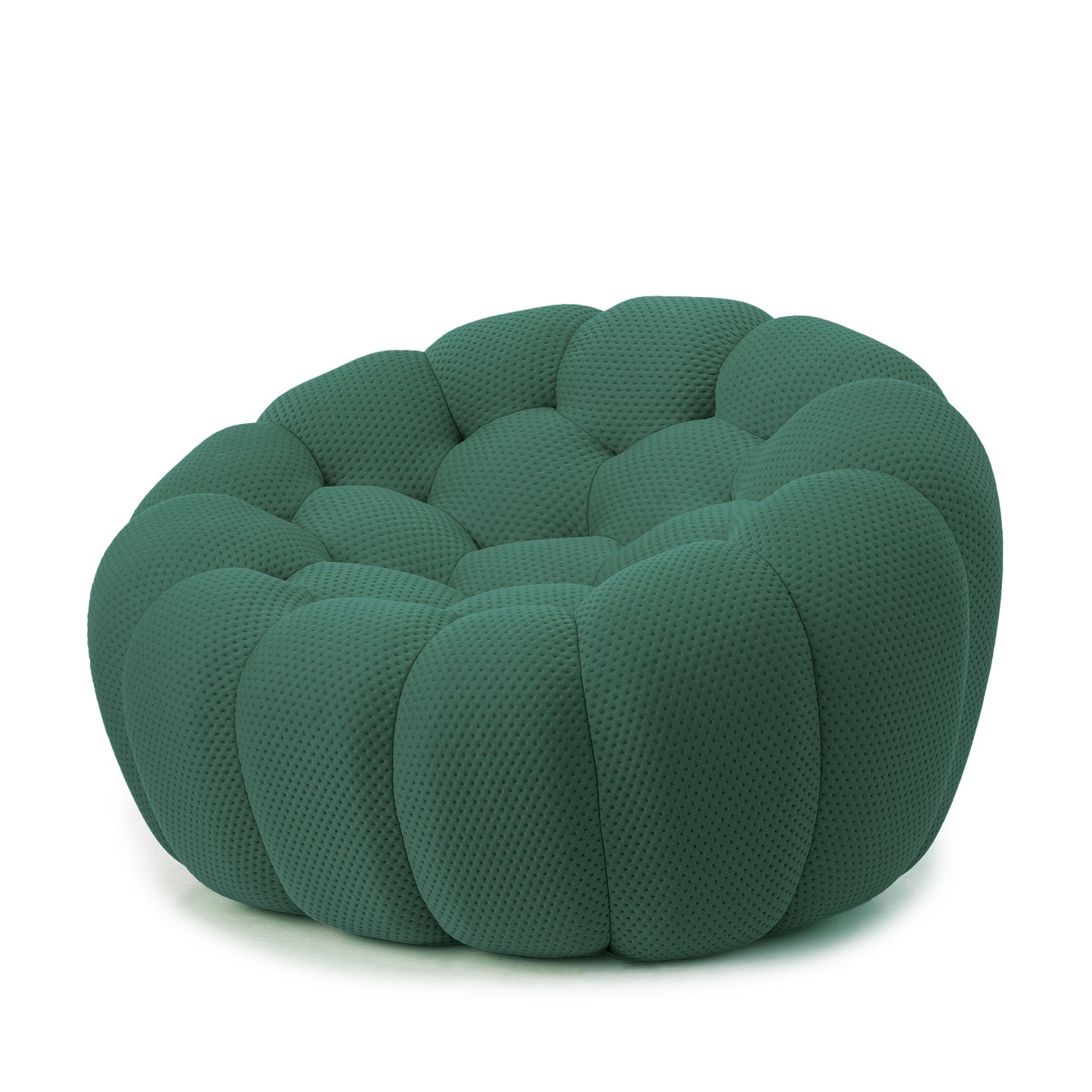 Homio Decor Living Room Bubbles Sofa Set (Green)