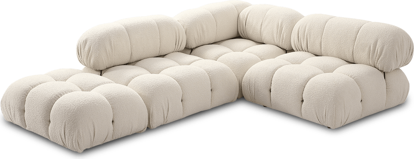 Homio Decor Living Room Camaleonda Lounge Sofa - Creamy Boucle