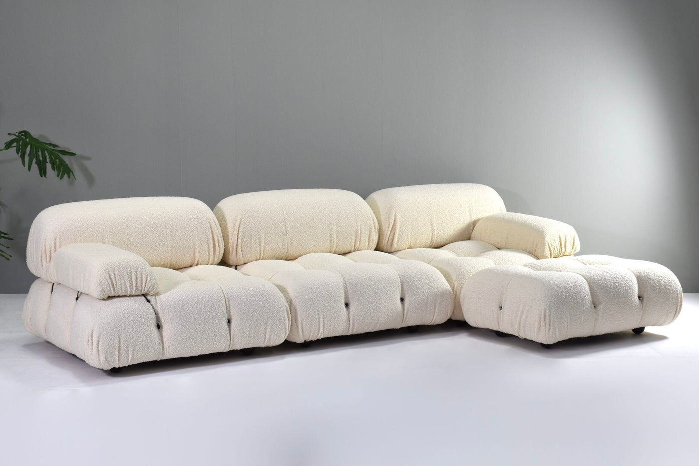 Homio Decor Living Room Camaleonda Lounge Sofa - Creamy Boucle