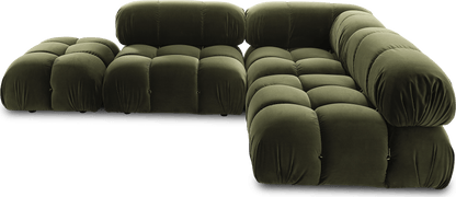 Homio Decor Living Room Camaleonda Sofa - Forest Green (Velvet)