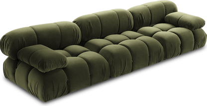 Homio Decor Living Room Camaleonda Sofa - Forest Green (Velvet)