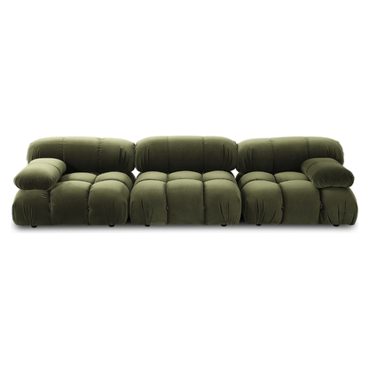 Homio Decor Living Room Camaleonda Sofa - Forest Green (Velvet)