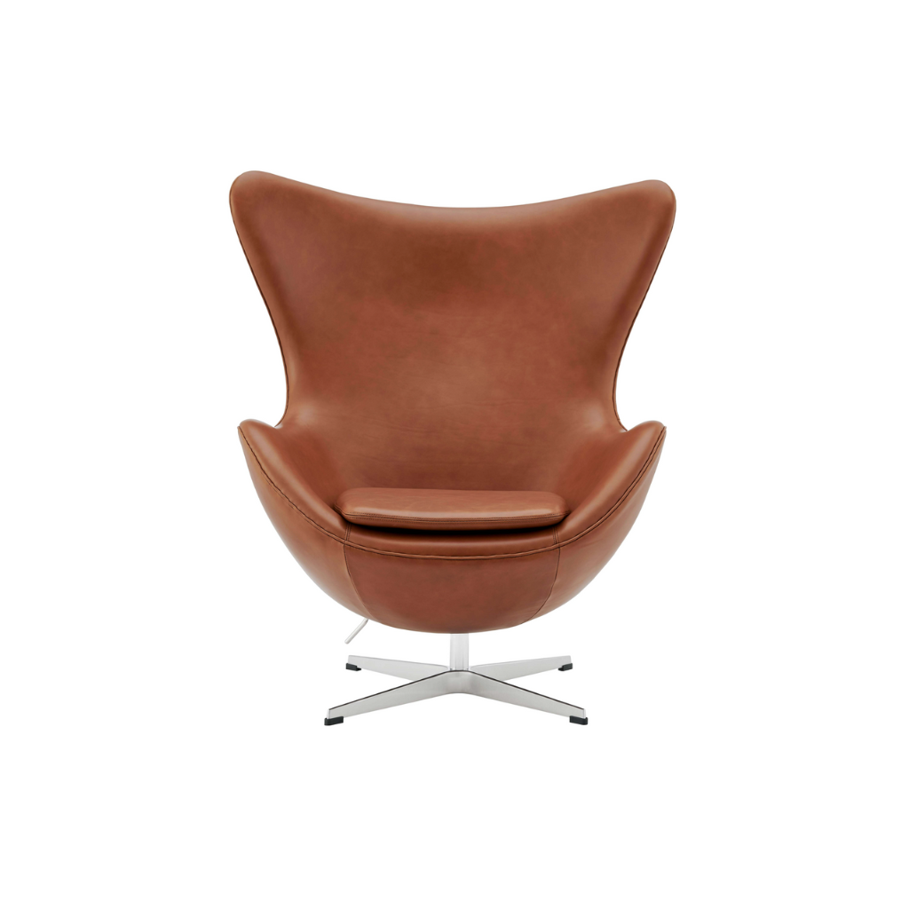 Homio Decor Living Room Chair Only Egg Chair - Tan