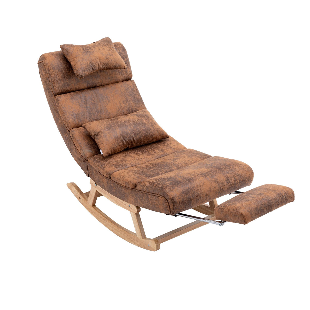 Homio Decor Living Room Coffee / United States Modern Mid-Century Rocking Chair