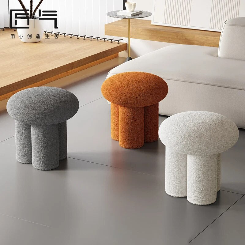 Homio Decor Living Room Designer Mushroom Pouf