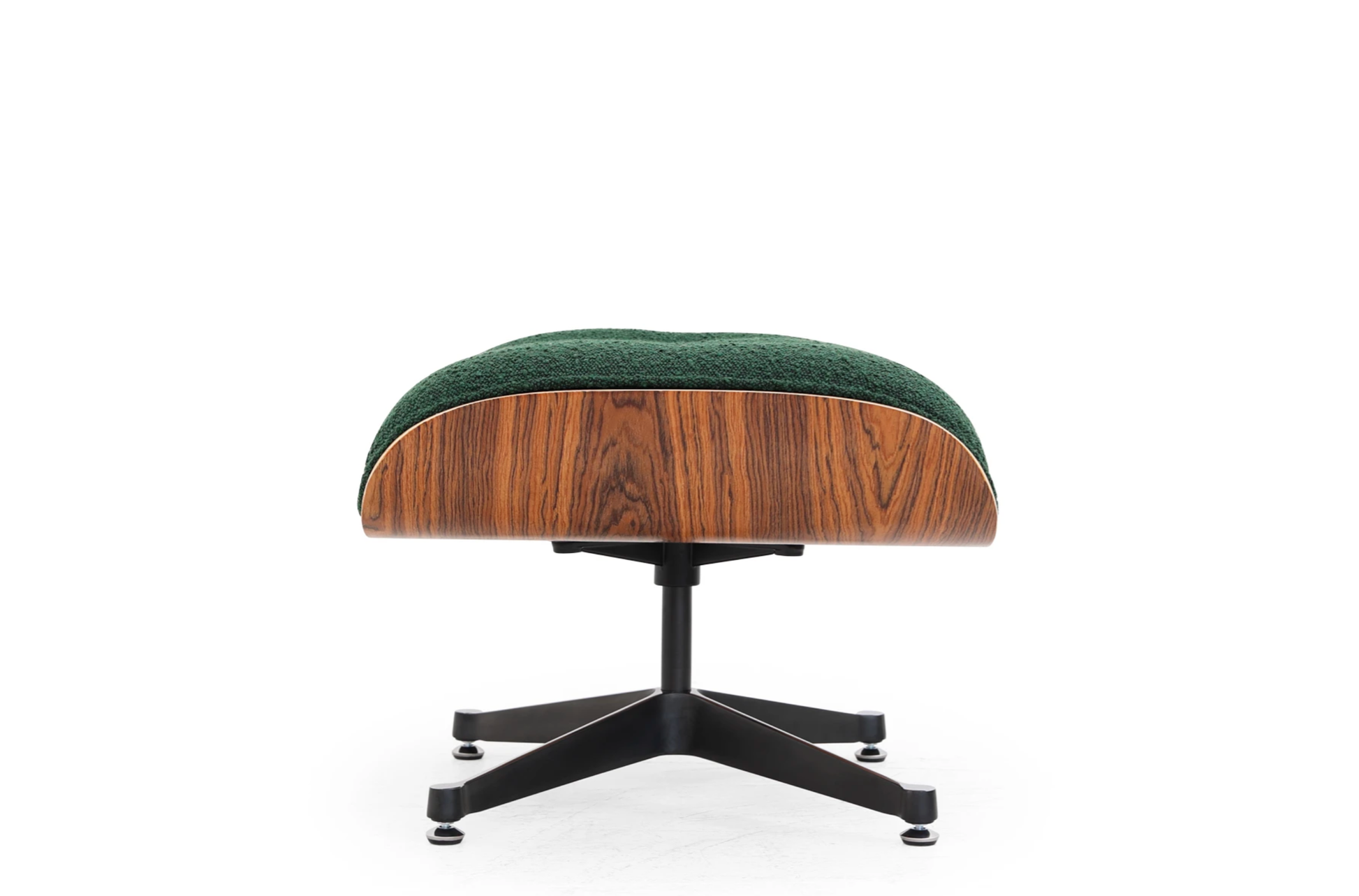 Homio Decor Living Room Eames Lounge Chair & Ottoman (PRO) - Boucle