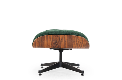 Homio Decor Living Room Eames Lounge Chair & Ottoman (PRO) - Boucle