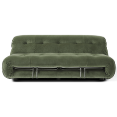 Homio Decor Living Room Emerald Velvet / 2 - Seater Soriana Sofa - 2 Seater