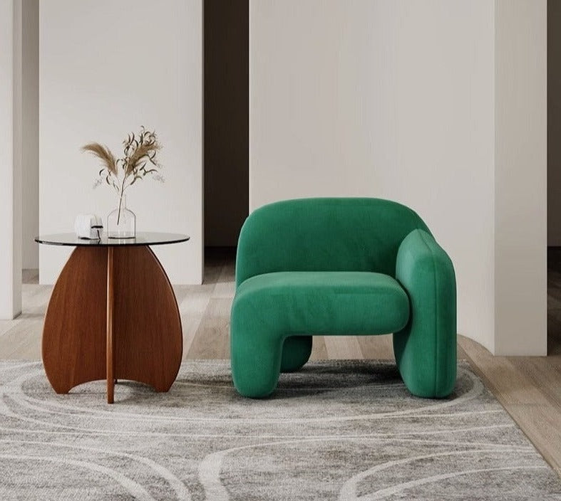Homio Decor Living Room Green / Left Armrest Japandi Designer Lounge Sofa