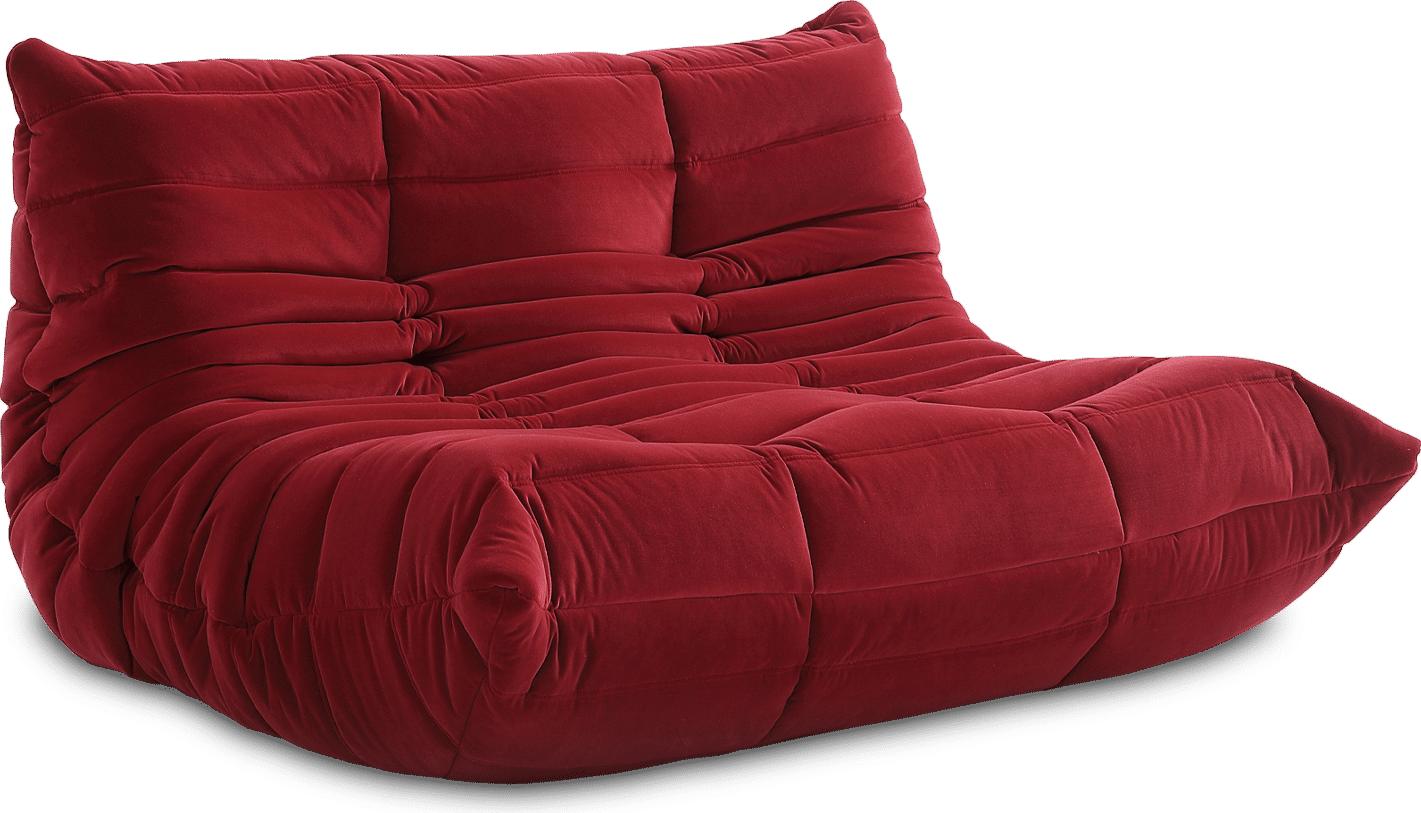 Homio Decor Living Room Iconic Togo Sofa 2-Seater