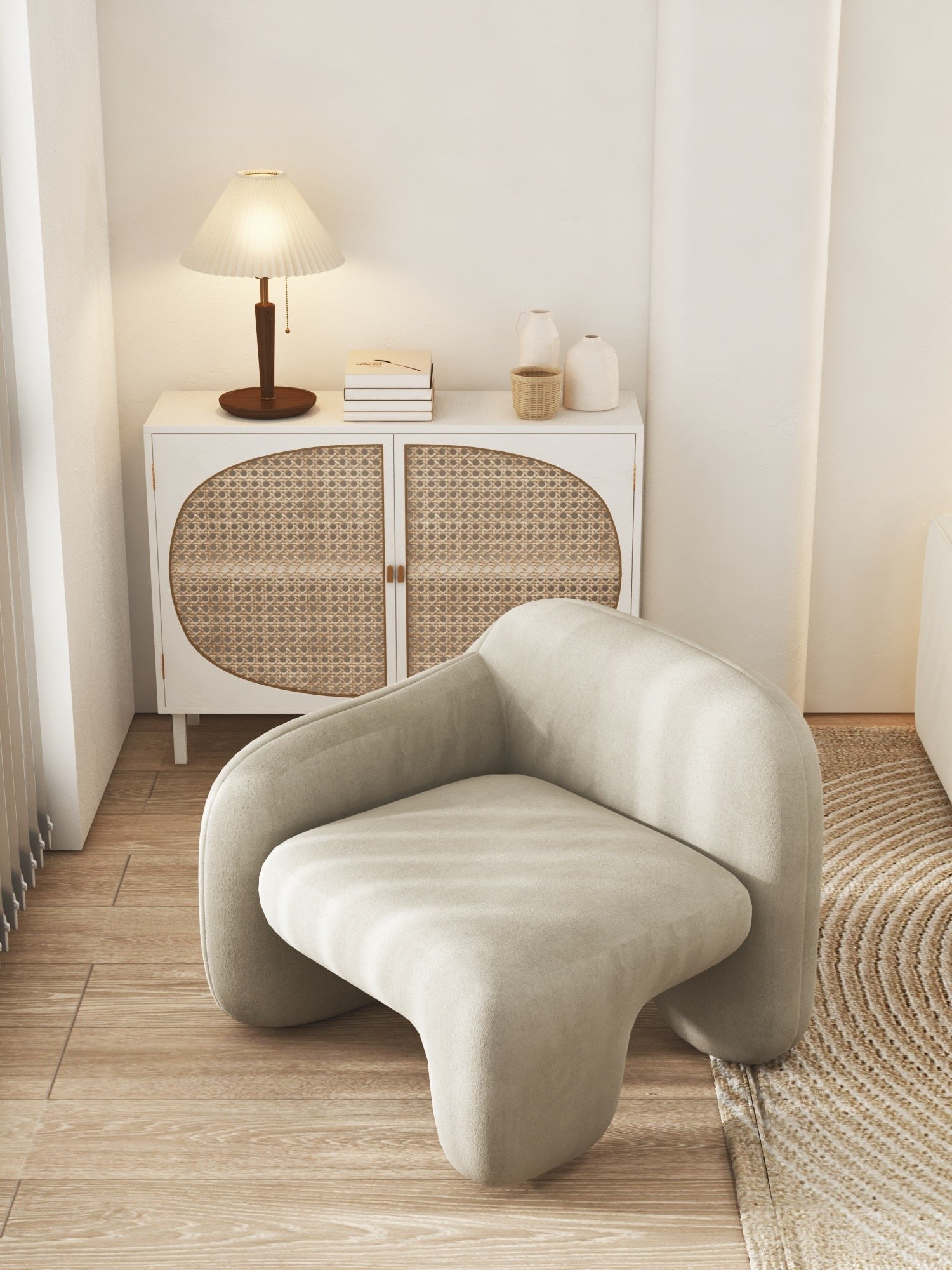 Homio Decor Living Room Japandi Designer Lounge Sofa