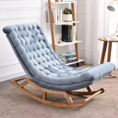 Homio Decor Living Room Large Rustic Style Rocking Chair