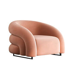 Homio Decor Living Room Luxury Designer Flannel Chair