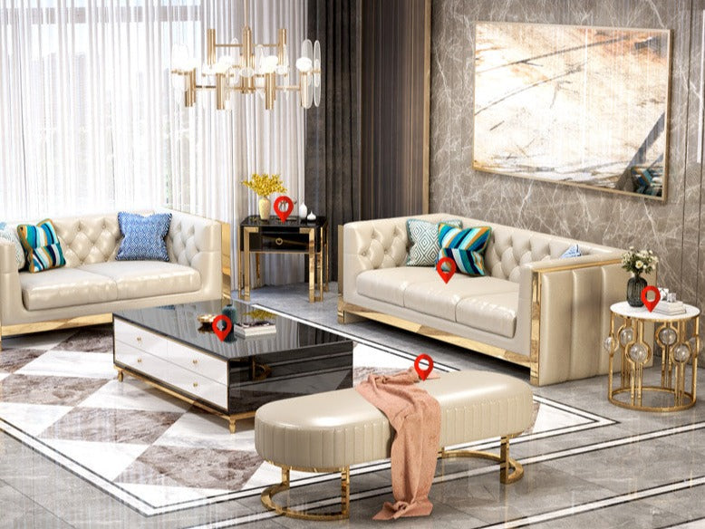 Homio Decor Living Room Luxury Living Room Side Table
