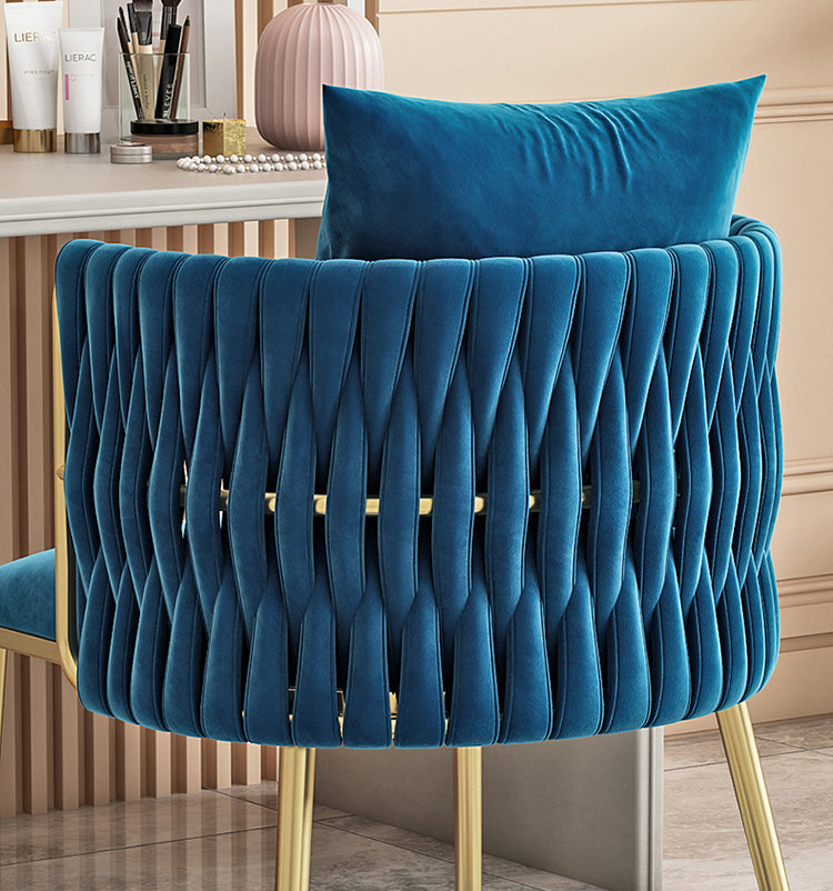 Homio Decor Living Room Luxury Velvet Dining Chair