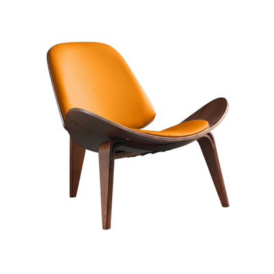 Homio Decor Living Room Mid Century Lounge Chair Tripod Style