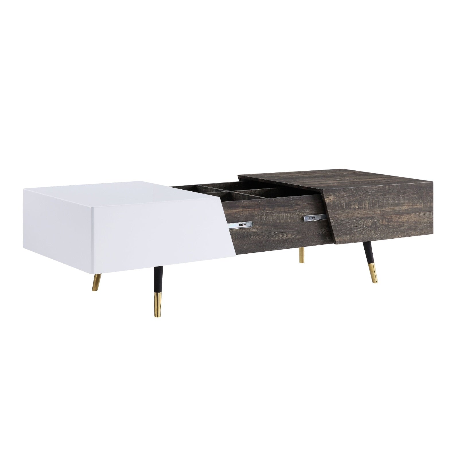 Homio Decor Living Room Mid-Century Orion Coffee Table with Storage