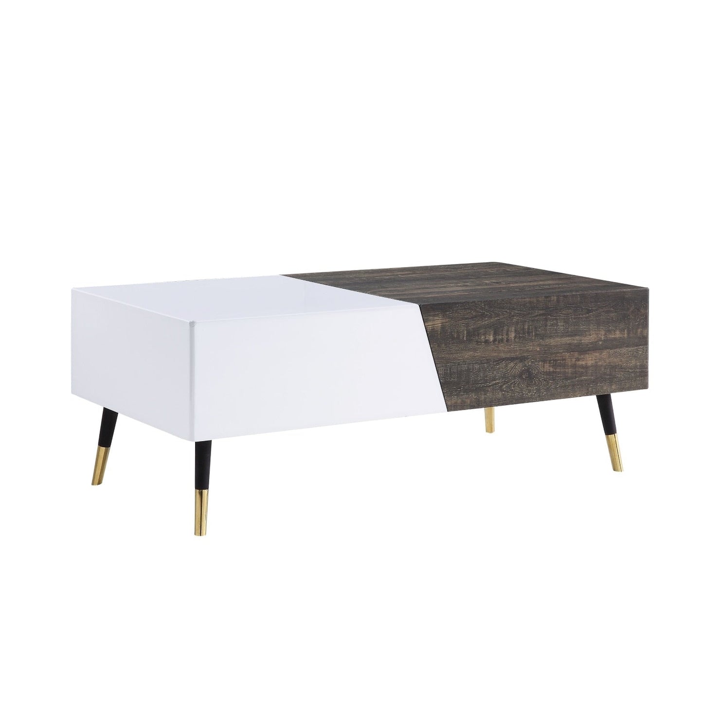 Homio Decor Living Room Mid-Century Orion Coffee Table with Storage