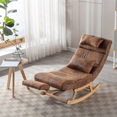 Homio Decor Living Room Modern Mid-Century Rocking Chair