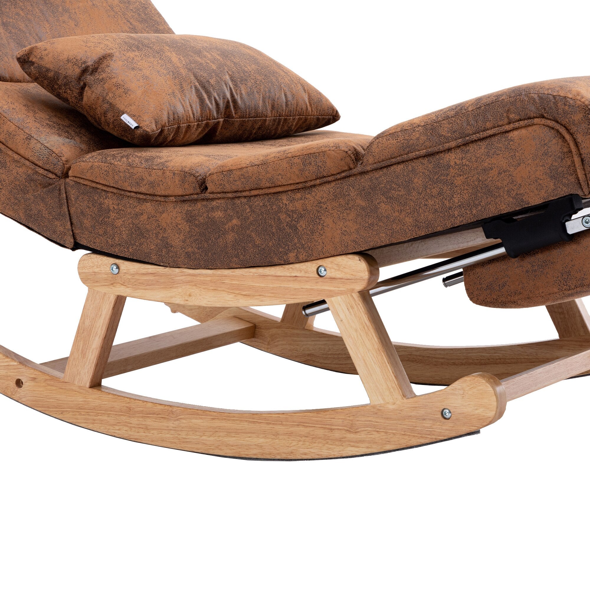 Homio Decor Living Room Modern Mid-Century Rocking Chair
