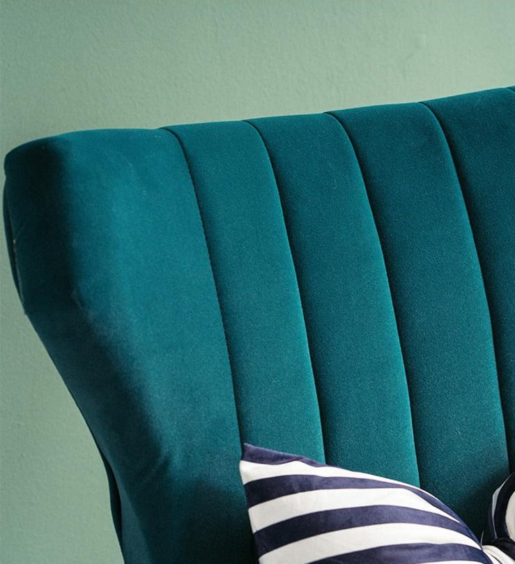 Homio Decor Living Room Modern Velvet Armchair