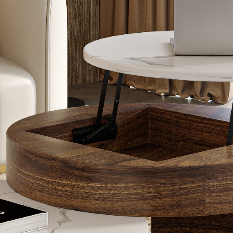 Homio Decor Living Room Multi-Level Coffee Table