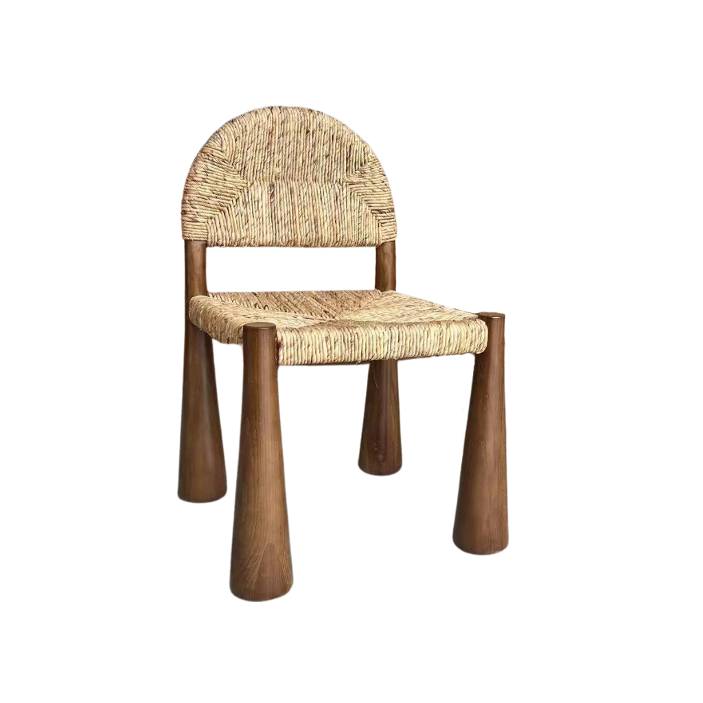 Designer Rustic Woven Chair - Homio Decor